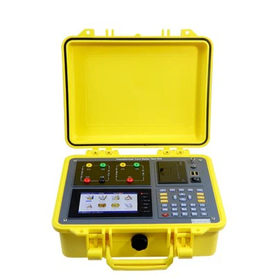 Transformatoriaus posūkių santykio tikrinimo matuoklis